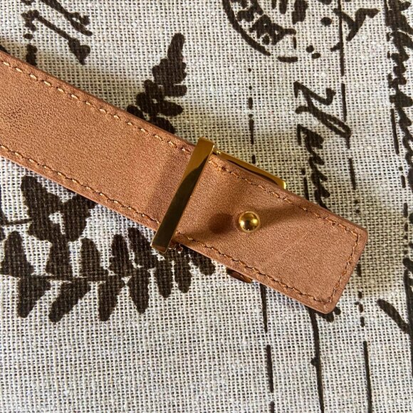 Louis Vuitton Monogram Reversible Belt Pink & Brown 80cm / 32in 🌸 - Picture 4 of 6